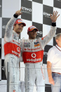 Lewis Hamilton, Jenson Button, McLaren, Abu Dhabi Sunday 2010