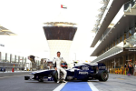 Dean Stoneman, Williams, young drivers test 2011 Abu Dhabi day one