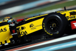 Robert Kubica, Renault, Pirelli test Abu Dhabi 2010