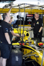 Robert Kubica, Renault, Pirelli test Abu Dhabi 2010