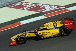 Robert Kubica, Renault, Pirelli test Abu Dhabi 2010