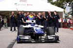 Pastor Maldonado, Williams, Pastor Maldonado f1 demo Venezuela