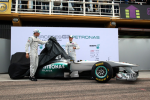 Mercedes GP, Michael Schumacher, Nico Rosberg, Mercedes MGP W02 launch