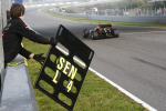 Senna test Lotus Renault (13 foto's)