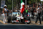 Sauber demonstratie Mexico 2011 (4 foto's)