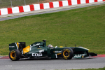 Davide Valsecchi, Lotus, Barcelona 2de test dag 1 mrt 2011