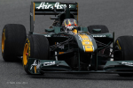 Davide Valsecchi, Lotus, Barcelona 2de test dag 1 mrt 2011