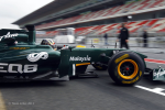 Davide Valsecchi, Lotus, Barcelona 2de test dag 1 mrt 2011