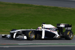 Pastor Maldonado, Williams, Barcelona 2de test dag 2 mrt 2011