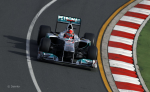 Michael Schumacher, Mercedes GP, Melbourne Friday 2011