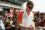 Paul di Resta, Force India, Barcelona Thursday 2011