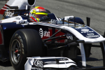 Pastor Maldonado, Williams, Barcelona Friday 2011