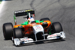 Paul di Resta, Force India, Barcelona Saturday 2011